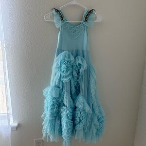 Doll cake blue dress size 6